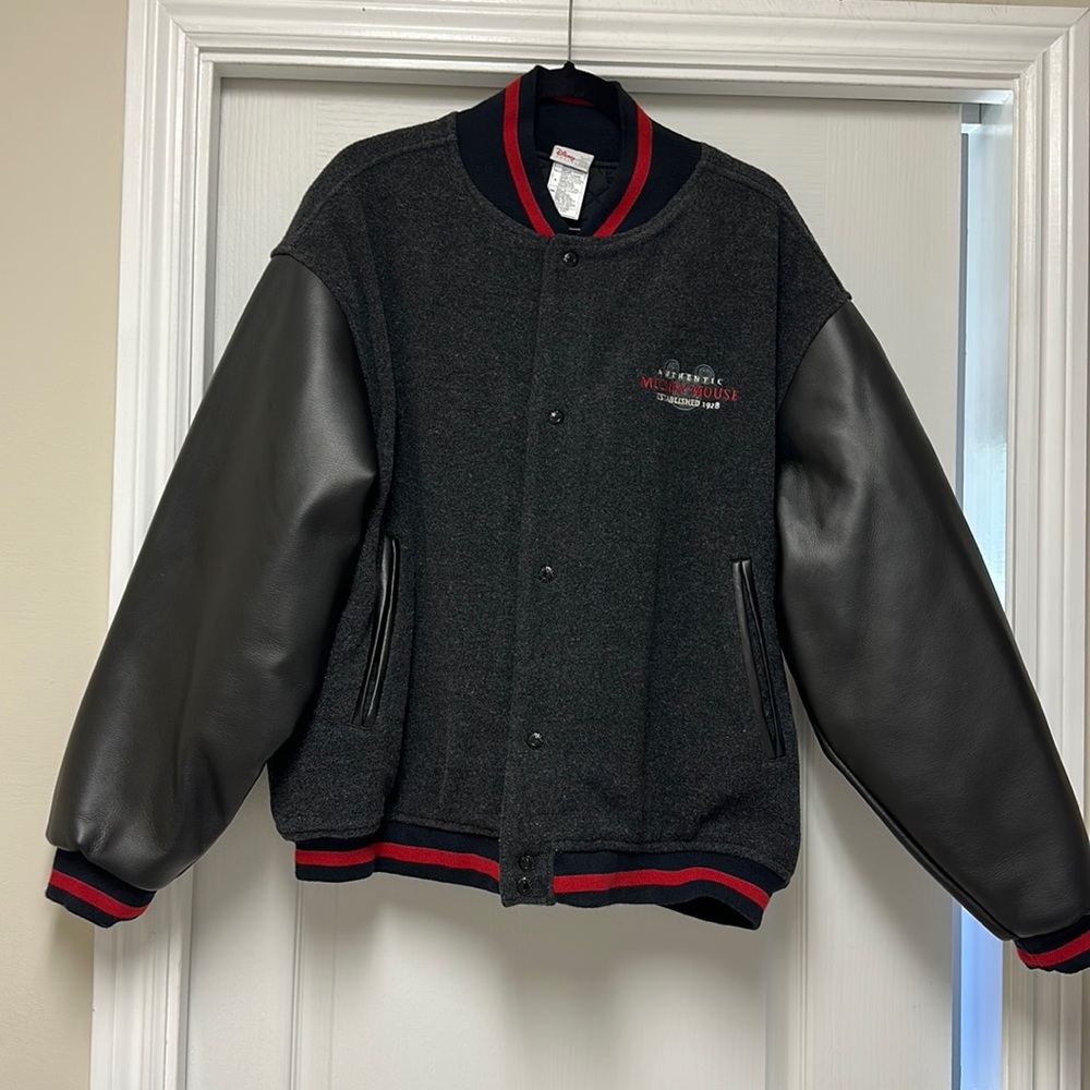 Disney Store Exclusive Mickey Mouse Varsity Jacket - image 1